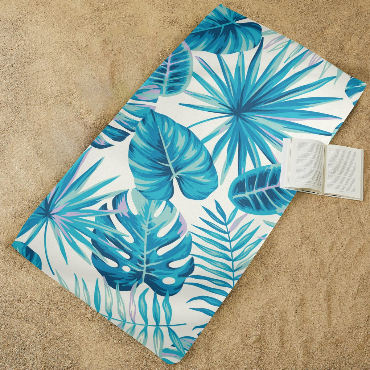 Custom Beach Towel — 29 × 58 in — supplier reference image
