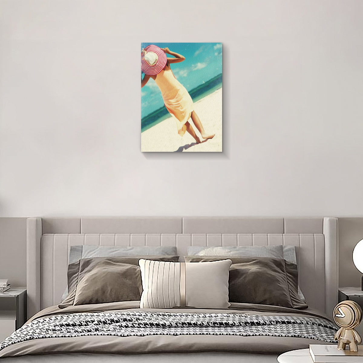 Custom Framed Canvas Print — 12 × 16 in — supplier reference image