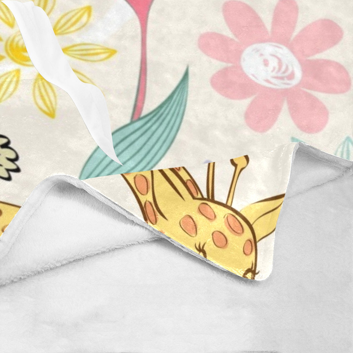 Custom Microfleece Blanket — 32 × 48 in — supplier reference image