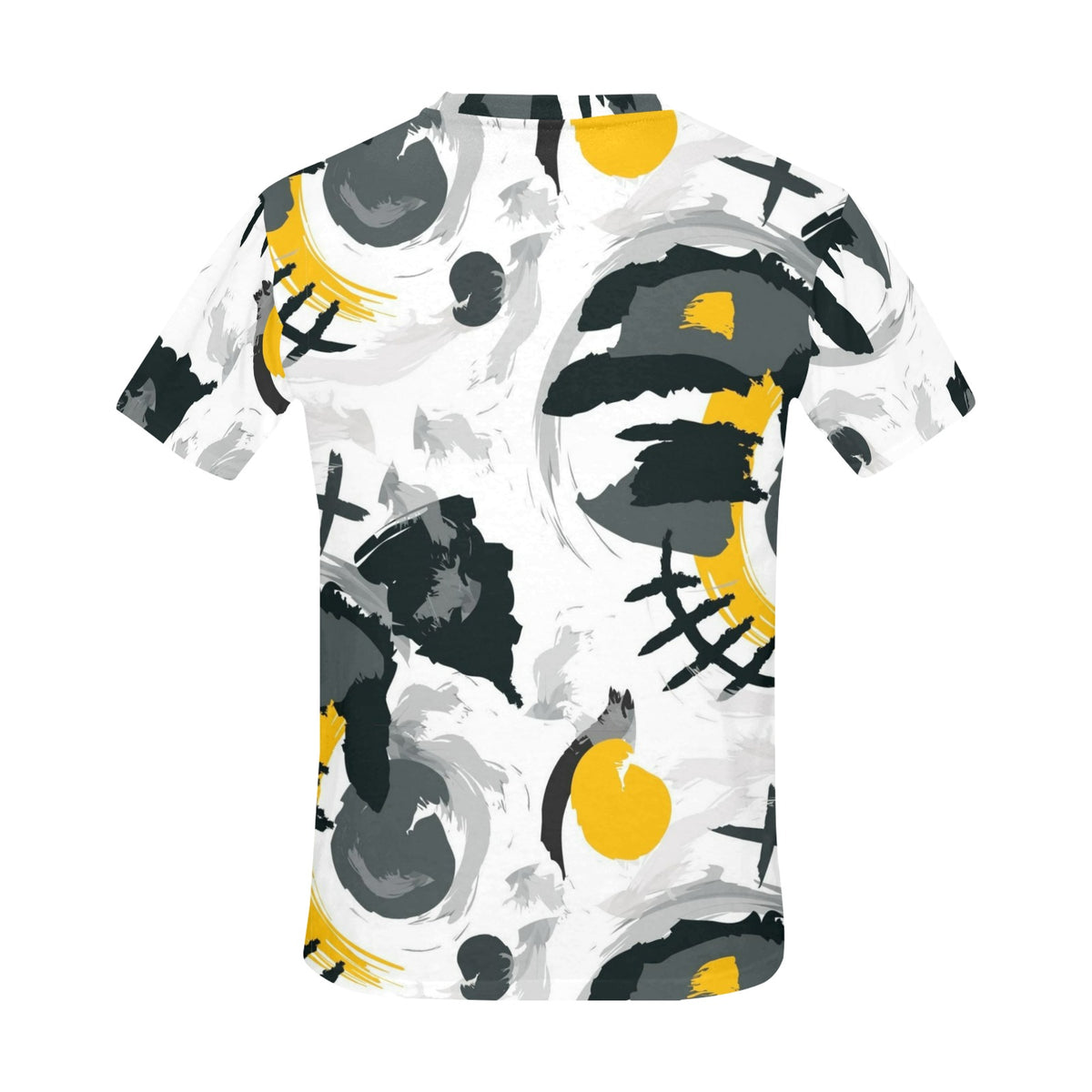 Custom Men's Polyester T-Shirt — All-Over Print — supplier reference image