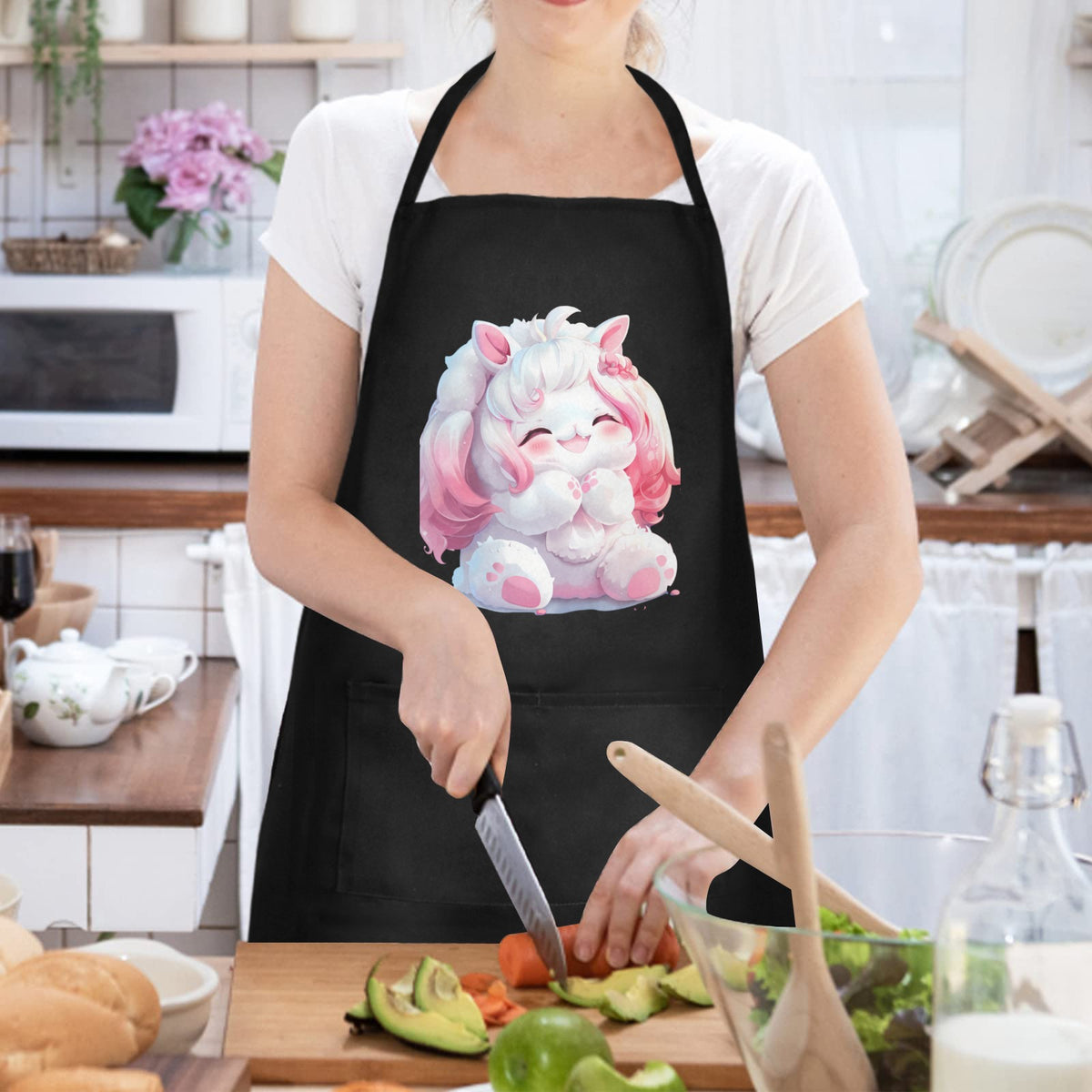 Custom Women's Pocket Apron — supplier reference image