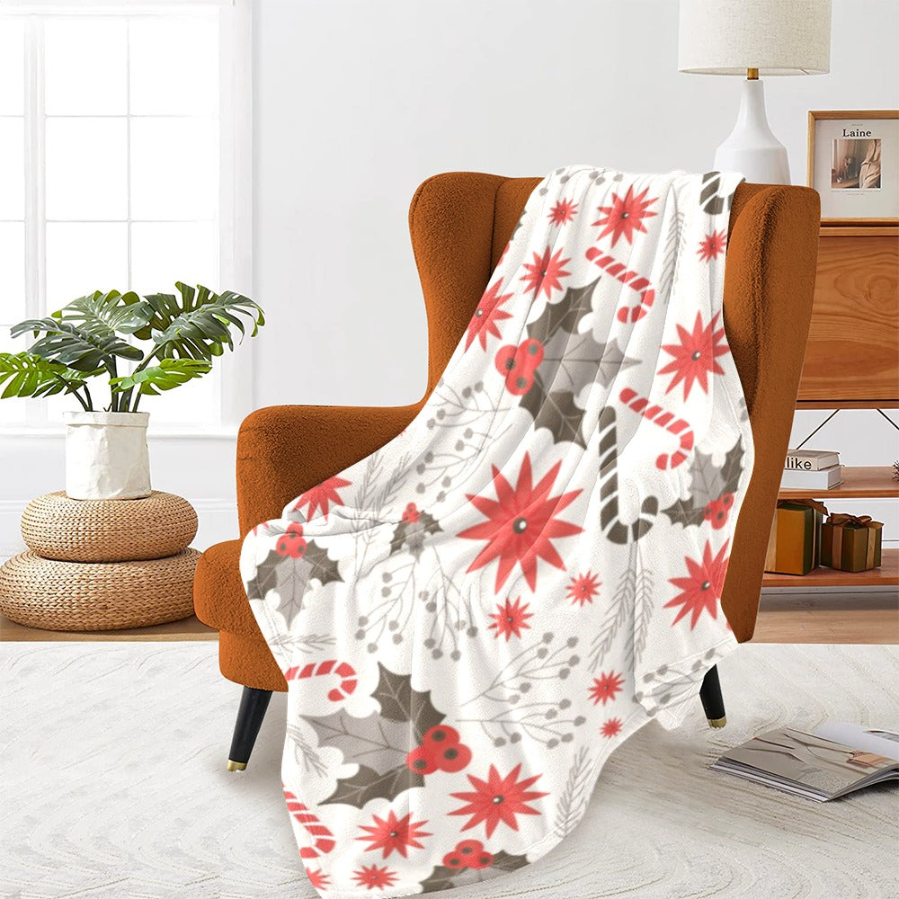 Custom Photo Fleece Blanket — 50 × 60 in — supplier reference image