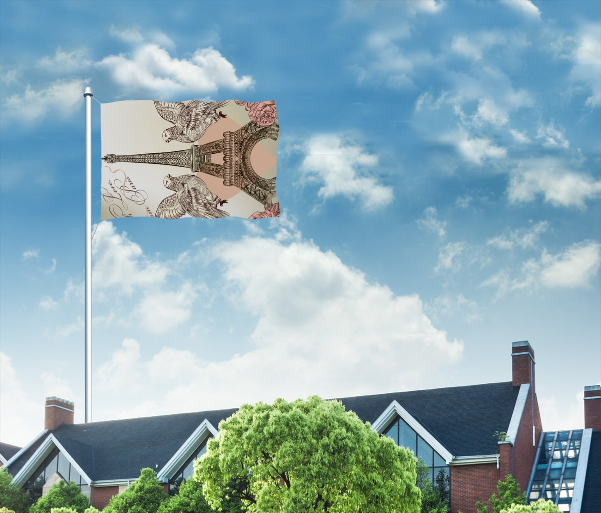 Custom Garden Flag — 28 × 40 in (Two Faces) — supplier reference image