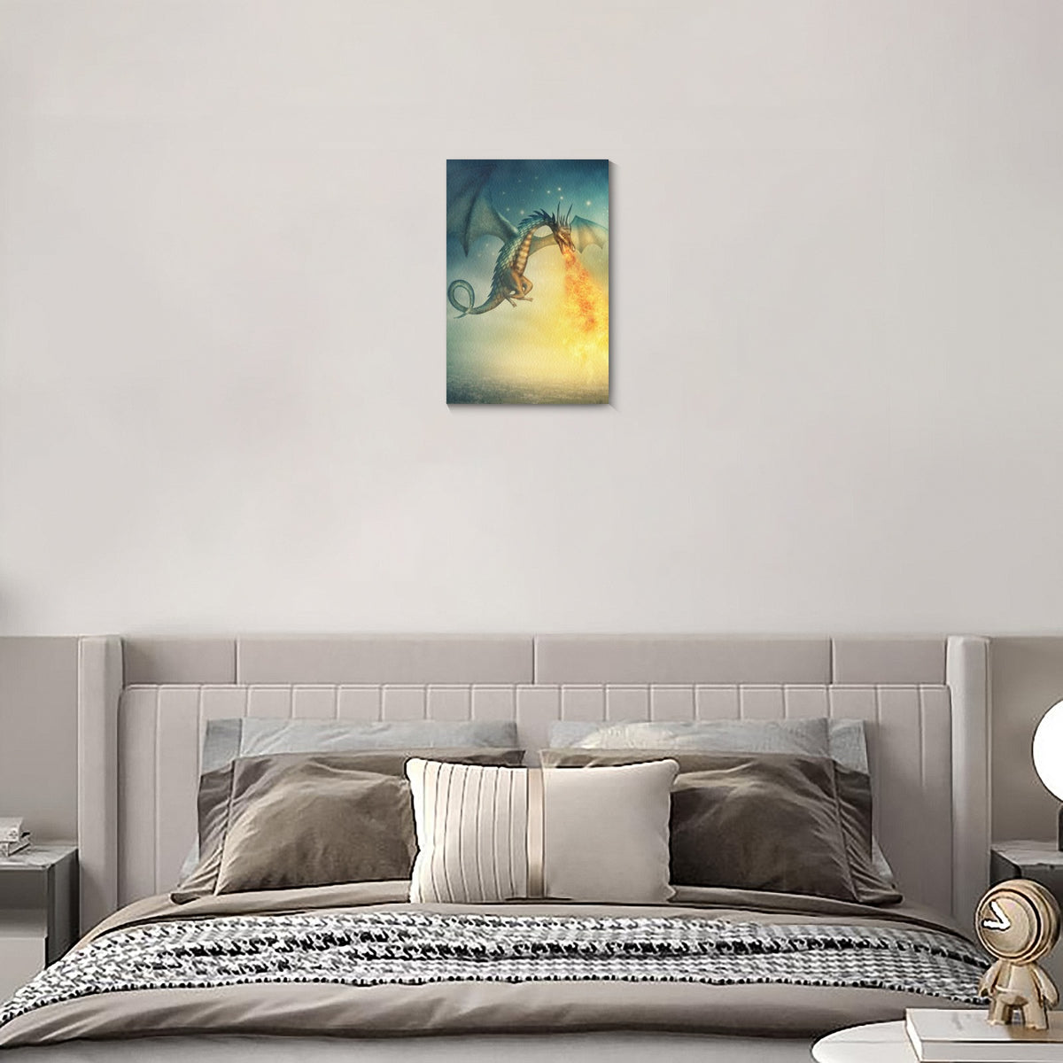 Custom Framed Canvas Print — 8 × 12 in — supplier reference image