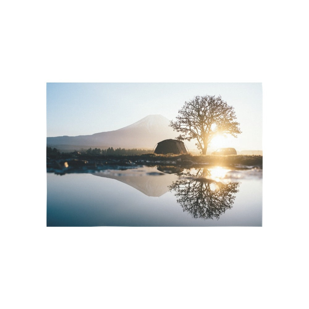 Custom Peachskin Wall Tapestry — 60 × 40 in — supplier reference image