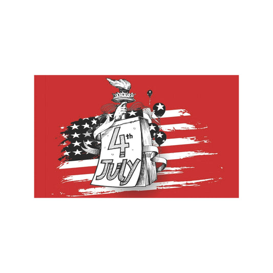 Custom Garden Flag — 60 × 36 in (Two Faces) — supplier reference image