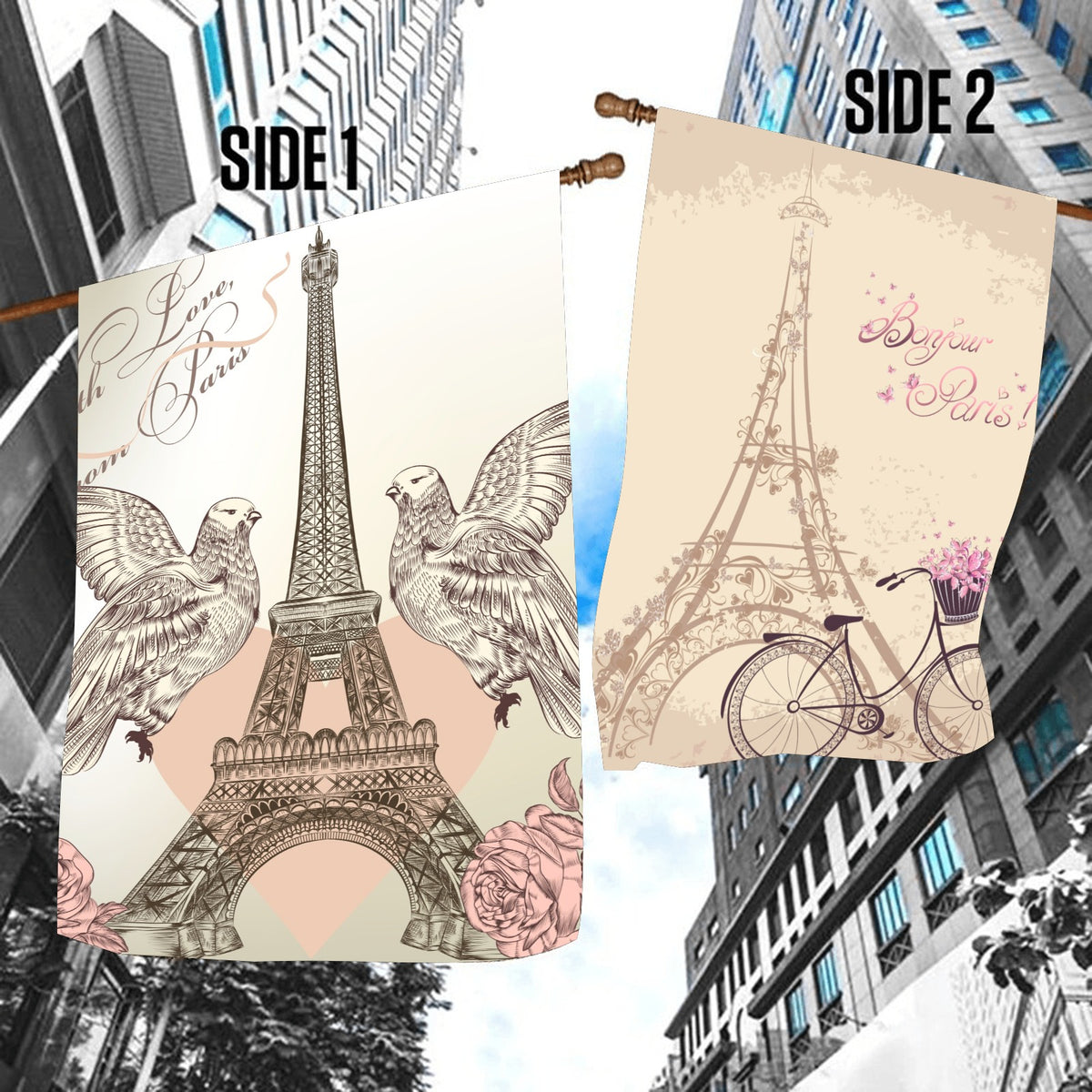 Custom Garden Flag — 28 × 40 in (Two Faces) — supplier reference image