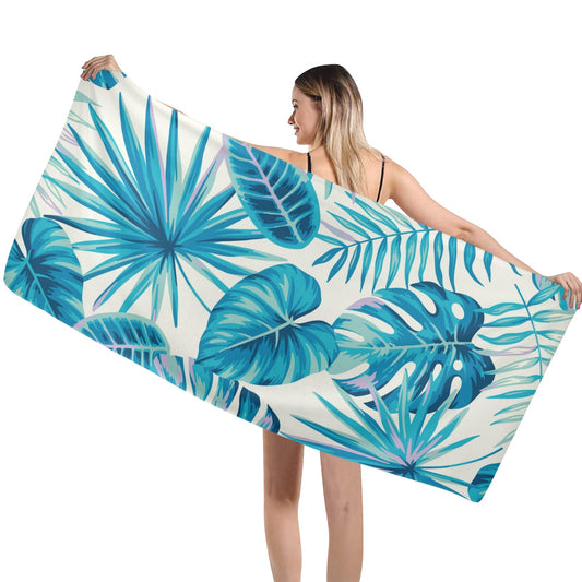 Custom Beach Towel — 29 × 58 in — supplier reference image