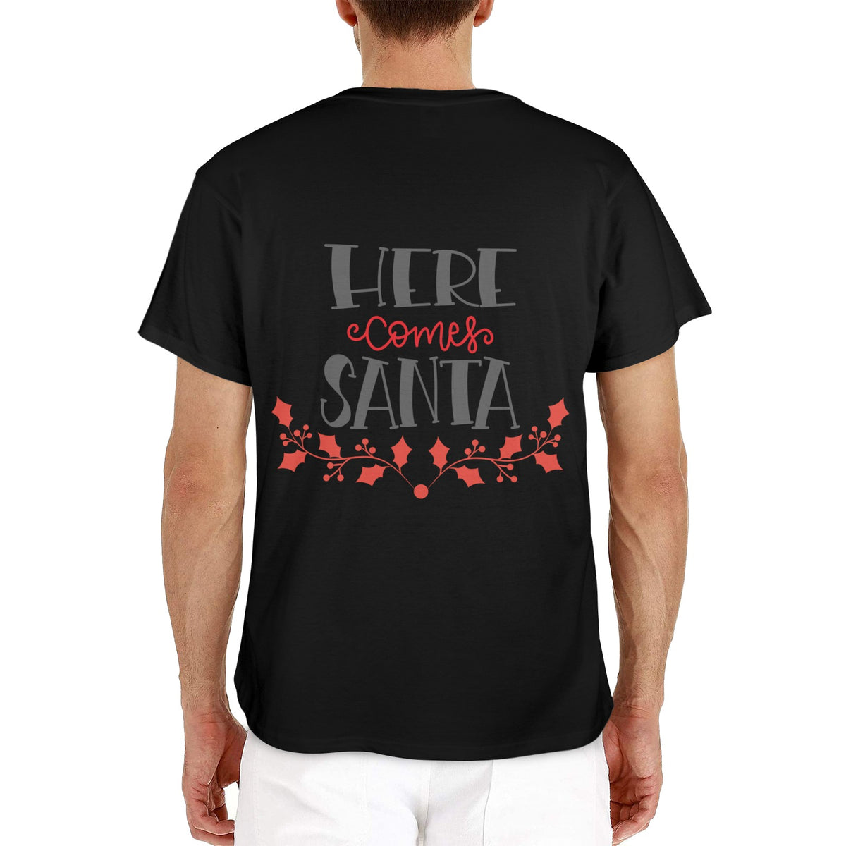 Custom Men's Cotton T-Shirt — S–5XL — supplier reference image