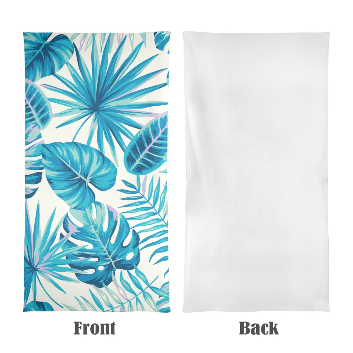 Custom Beach Towel — 29 × 58 in — supplier reference image