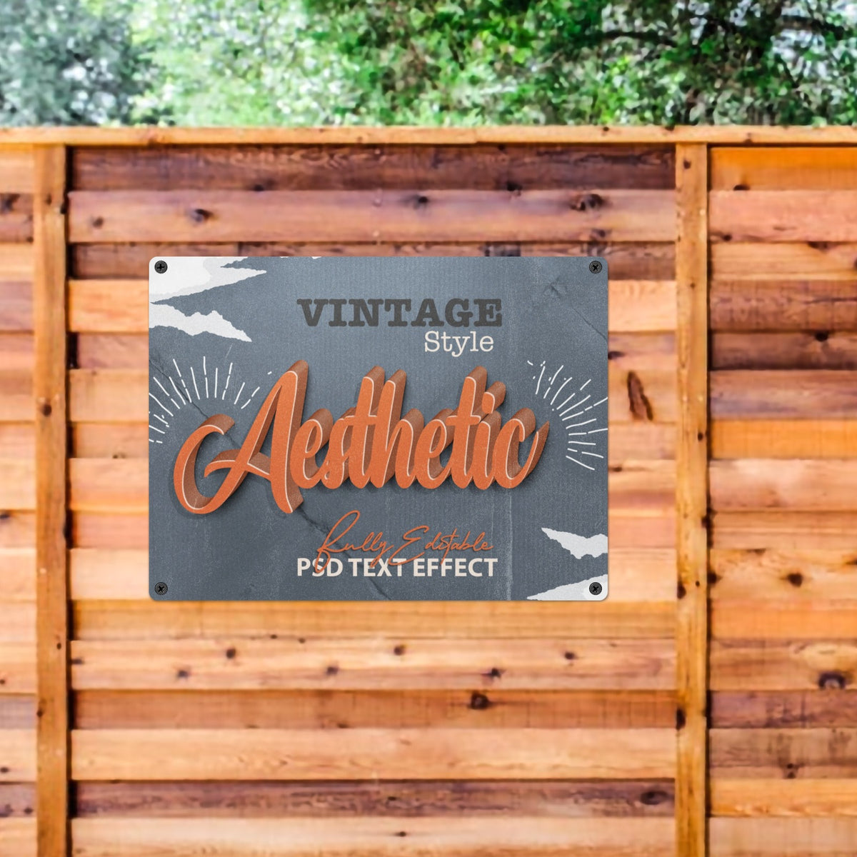 Custom Tin Sign — 16 × 12 in (Set of Two) — supplier reference image