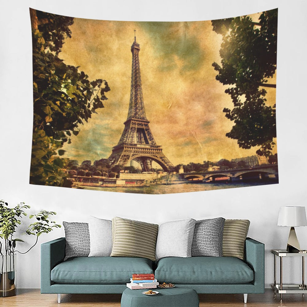 Custom Peachskin Tapestry — 80 × 60 in (Cut Edges) — supplier reference image