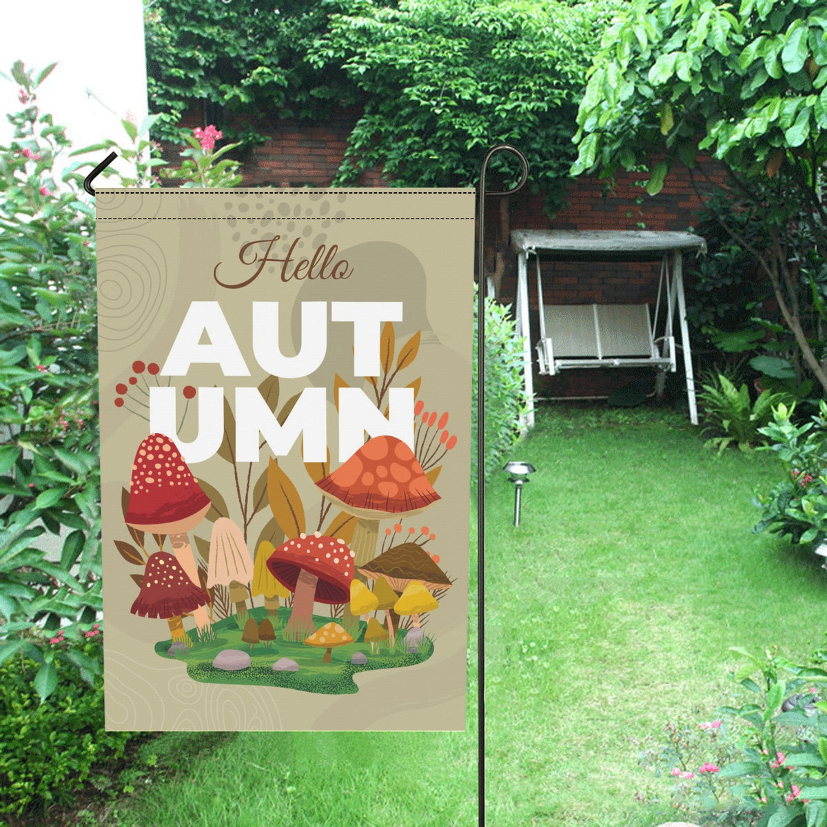 Custom Garden Flag — 12 × 18 in (Two Faces) — supplier reference image
