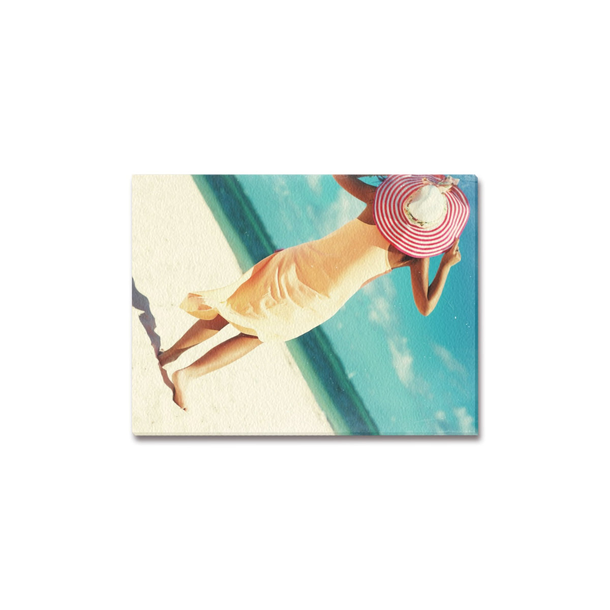 Custom Framed Canvas Print — 12 × 16 in — supplier reference image