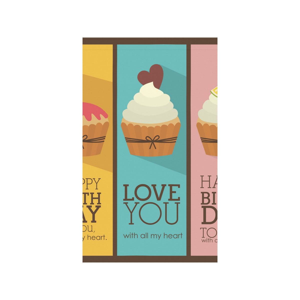 Custom Double-Sided Garden Flag — 36 × 60 in — supplier reference image