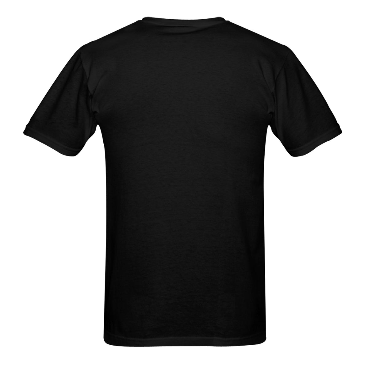 Custom Men's Cotton T-Shirt — White — supplier reference image