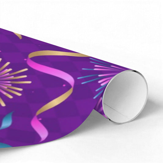 Custom Coated-Paper Gift Wrap — 72 × 22 in (1 Piece) — supplier reference image