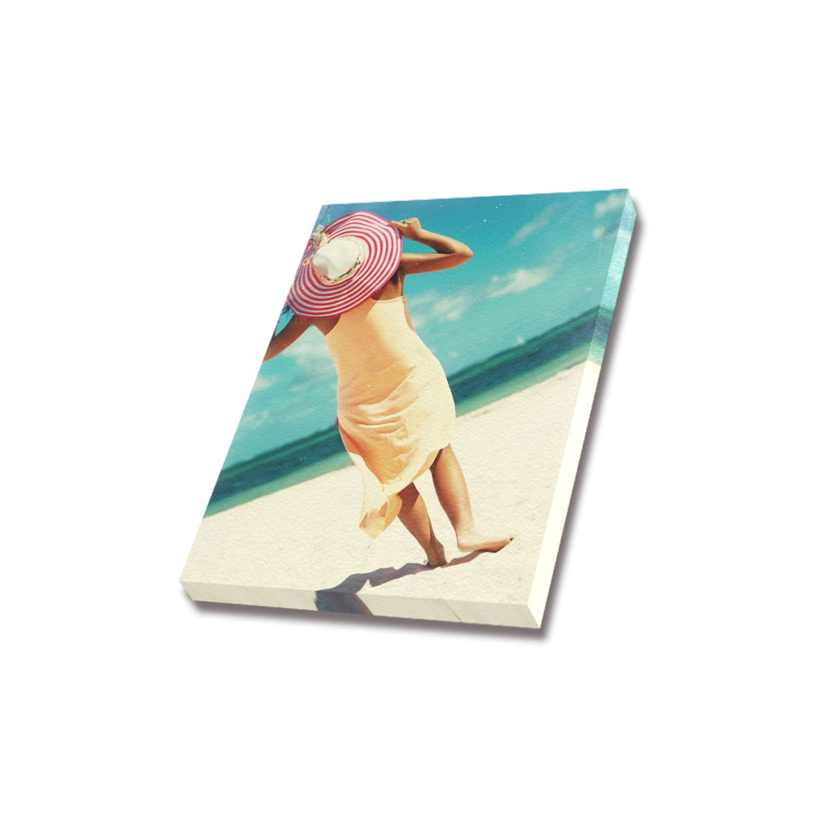 Custom Framed Canvas Print — 12 × 16 in — supplier reference image