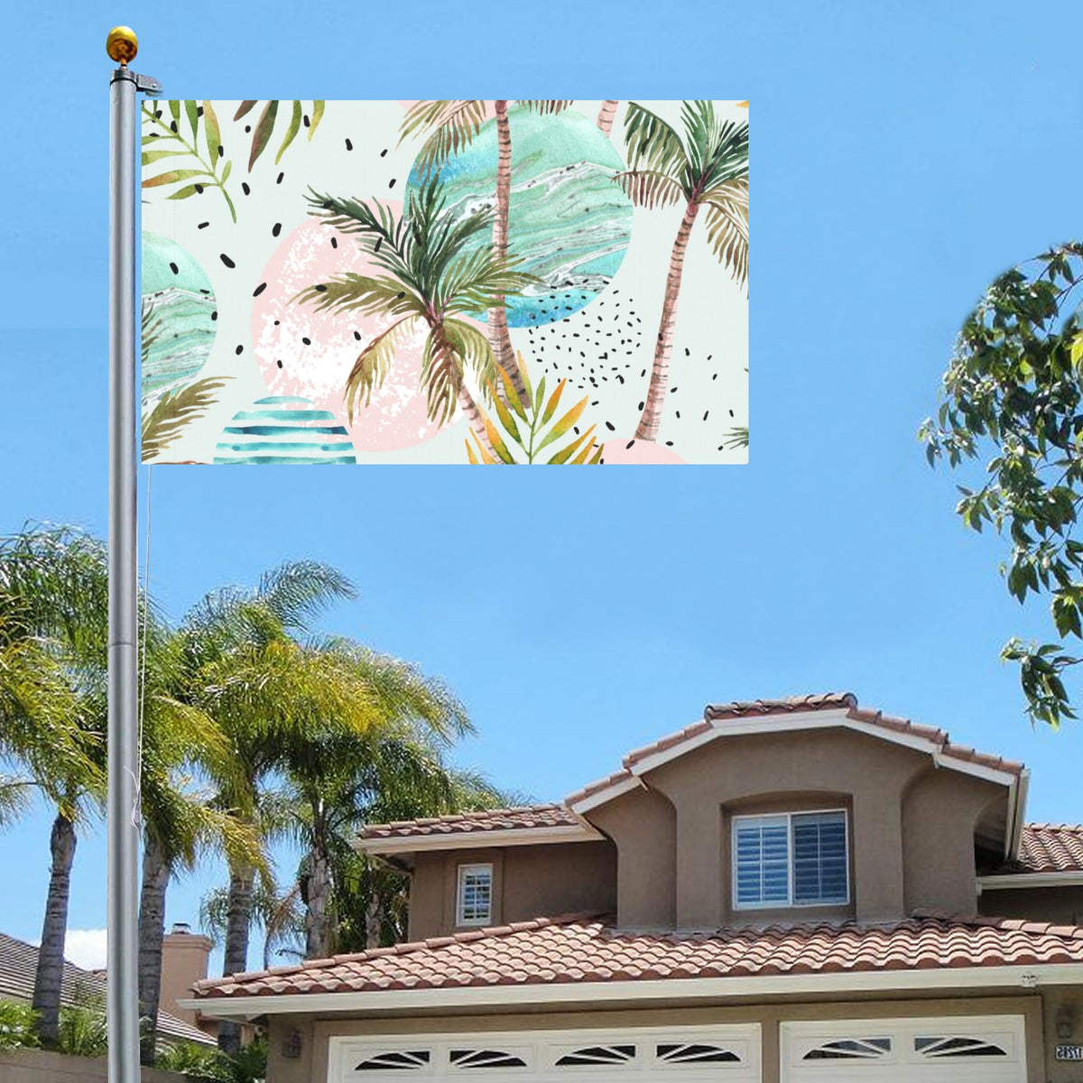 Custom Garden Flag — 60 × 36 in (Two Faces) — supplier reference image