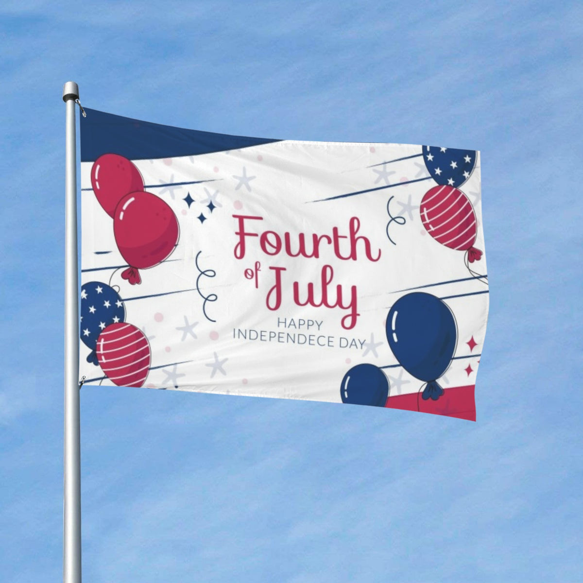 Custom House Flag — 60 × 96 in — supplier reference image