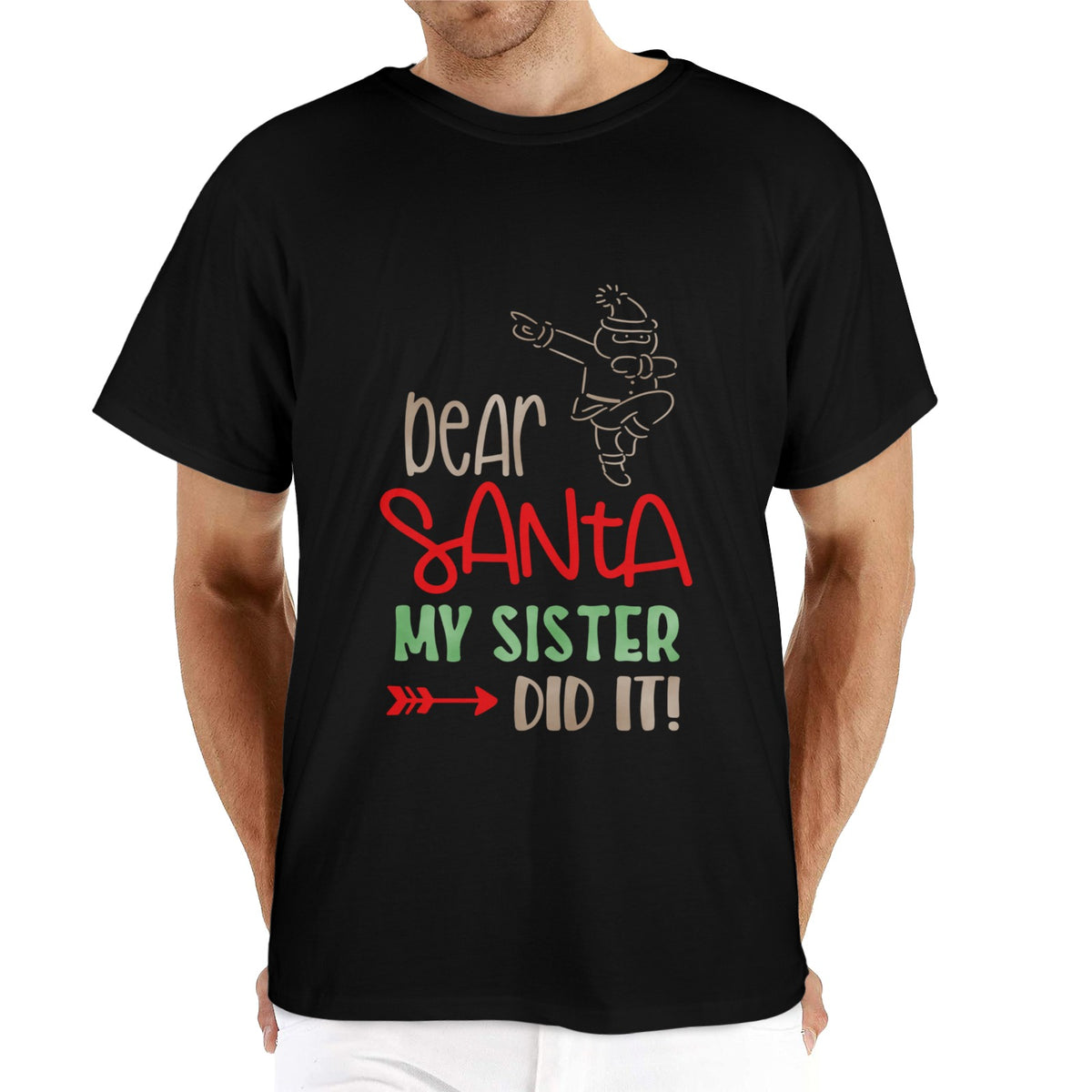 Custom Men's Cotton T-Shirt — S–5XL — supplier reference image