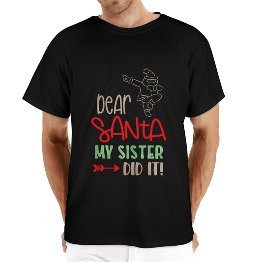 Custom Men's Cotton T-Shirt — S–5XL — supplier reference image