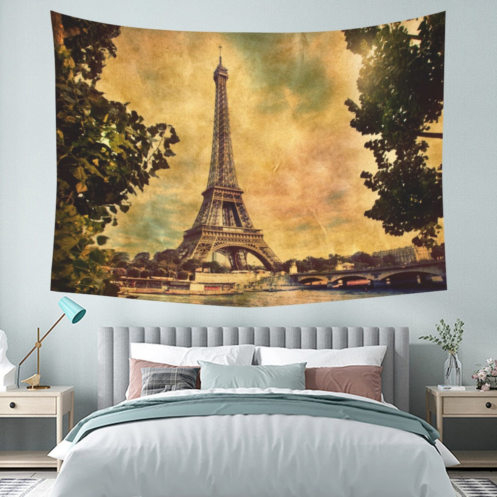 Custom Peachskin Tapestry — 80 × 60 in (Cut Edges) — supplier reference image