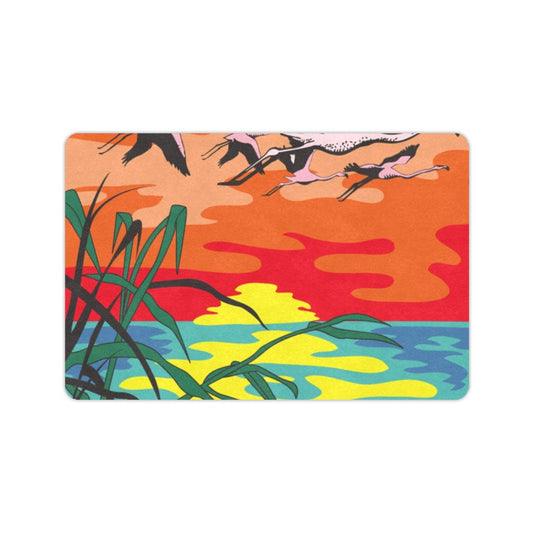 Custom Printed Doormat — 23.6 × 15.7 in — supplier reference image