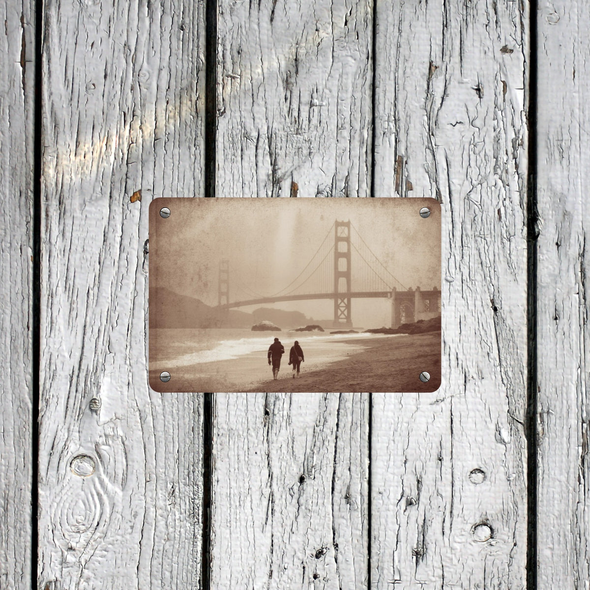 Custom Tin Sign — 12 × 8 in (Set of Two) — supplier reference image