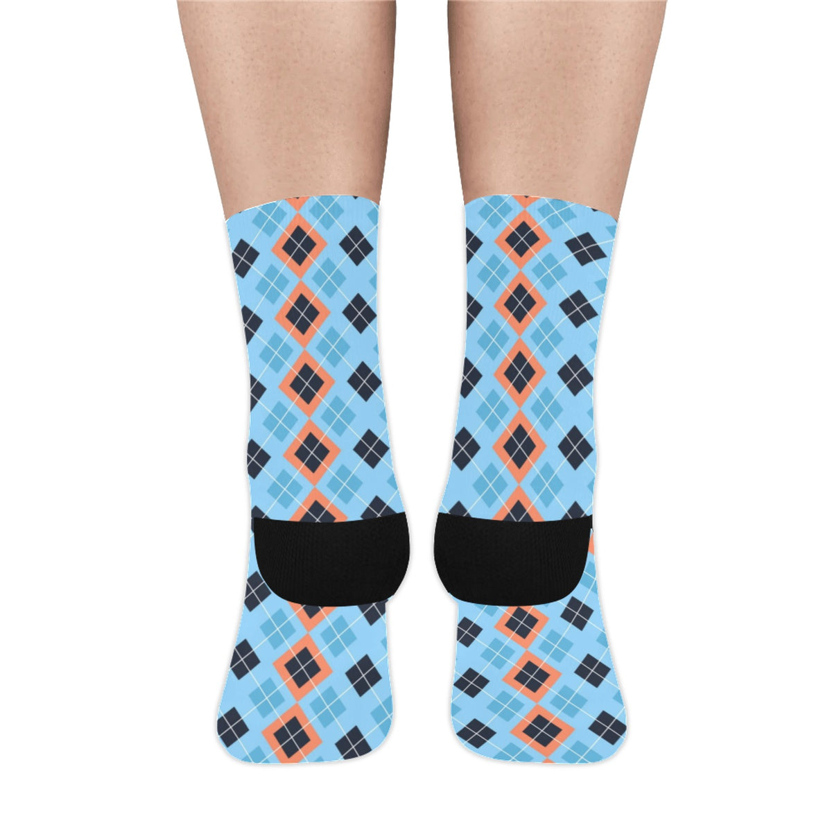 Custom Men's Polyester Socks — supplier reference image