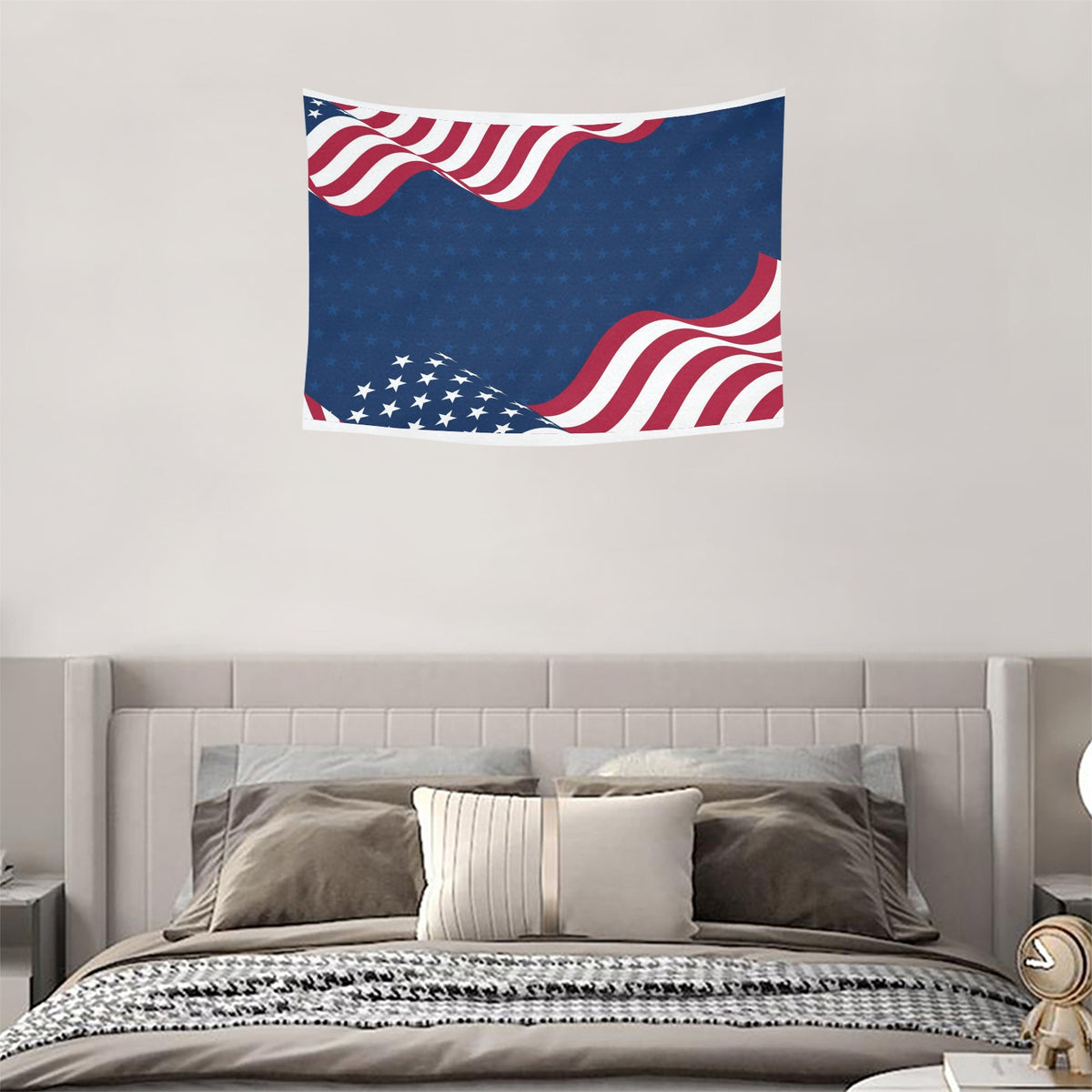 Custom Peachskin Tapestry — 40 × 30 in (Sewn Edges) — supplier reference image