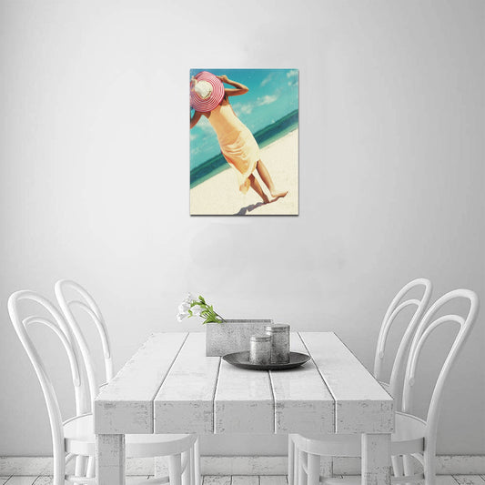 Custom Framed Canvas Print — 12 × 16 in — supplier reference image