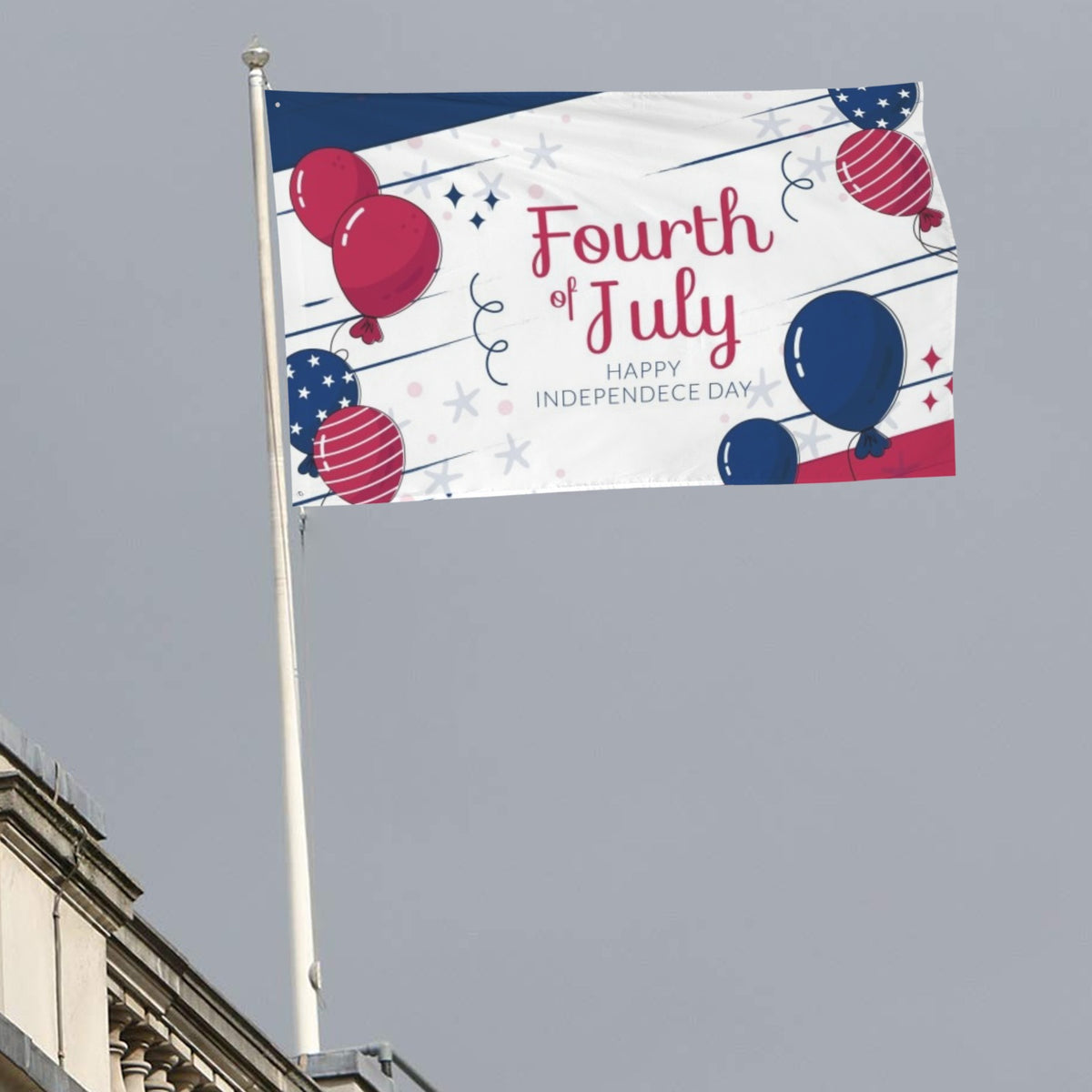 Custom House Flag — 60 × 96 in — supplier reference image