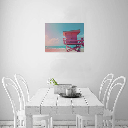 Custom Framed Canvas Print — 16 × 12 in — supplier reference image