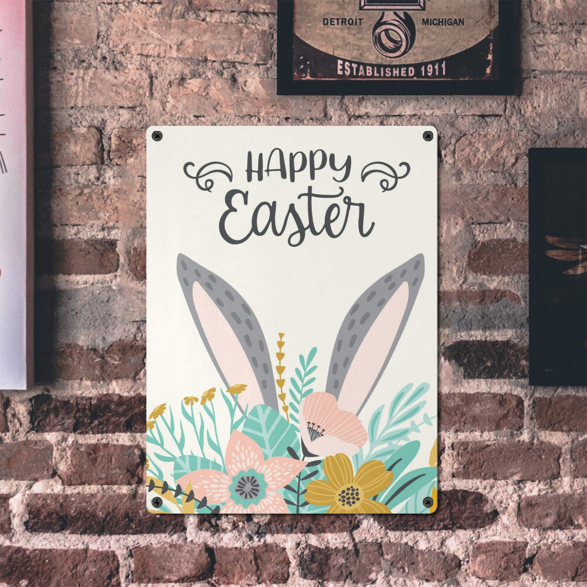 Custom Tin Sign — 12 × 16 in (Set of Two) — supplier reference image