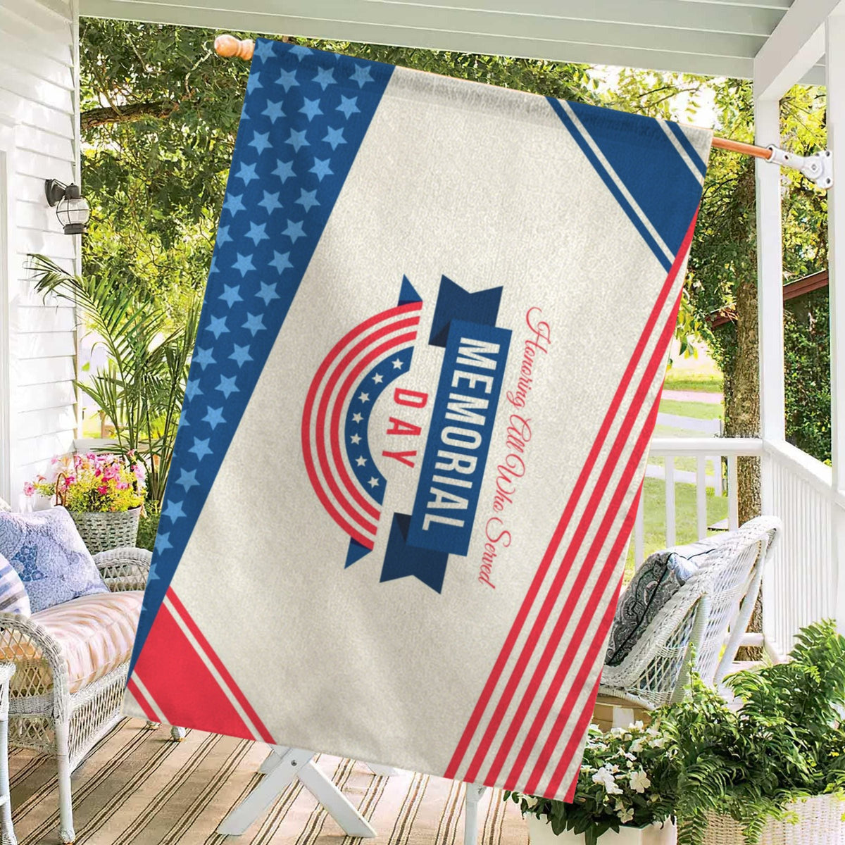 Custom House Flag — 48 × 72 in (Two Faces) — supplier reference image