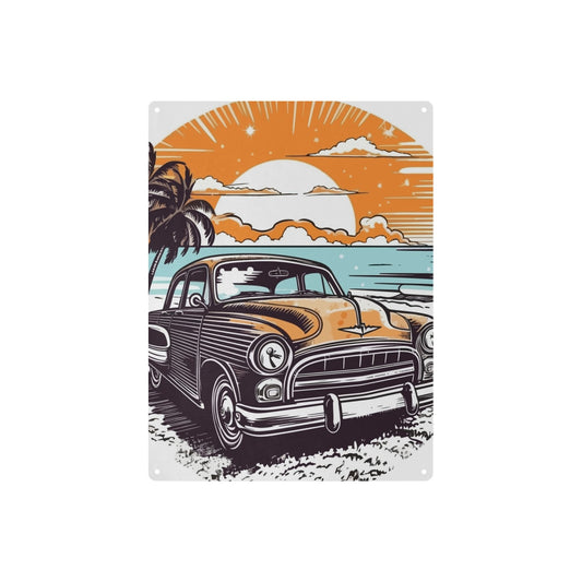 Custom Tin Sign — 12 × 16 in — supplier reference image