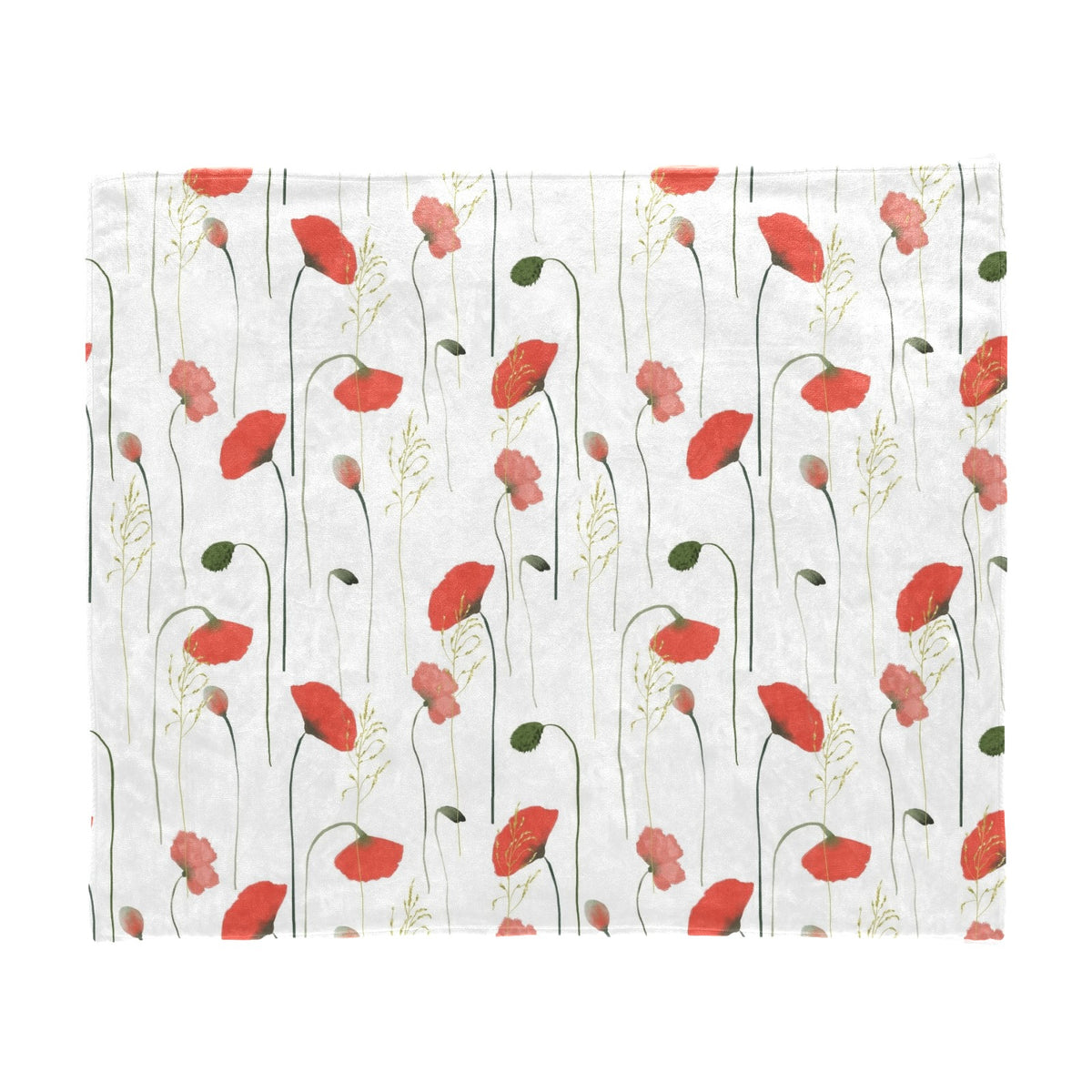 Custom Microfleece Blanket — 60 × 50 in — supplier reference image
