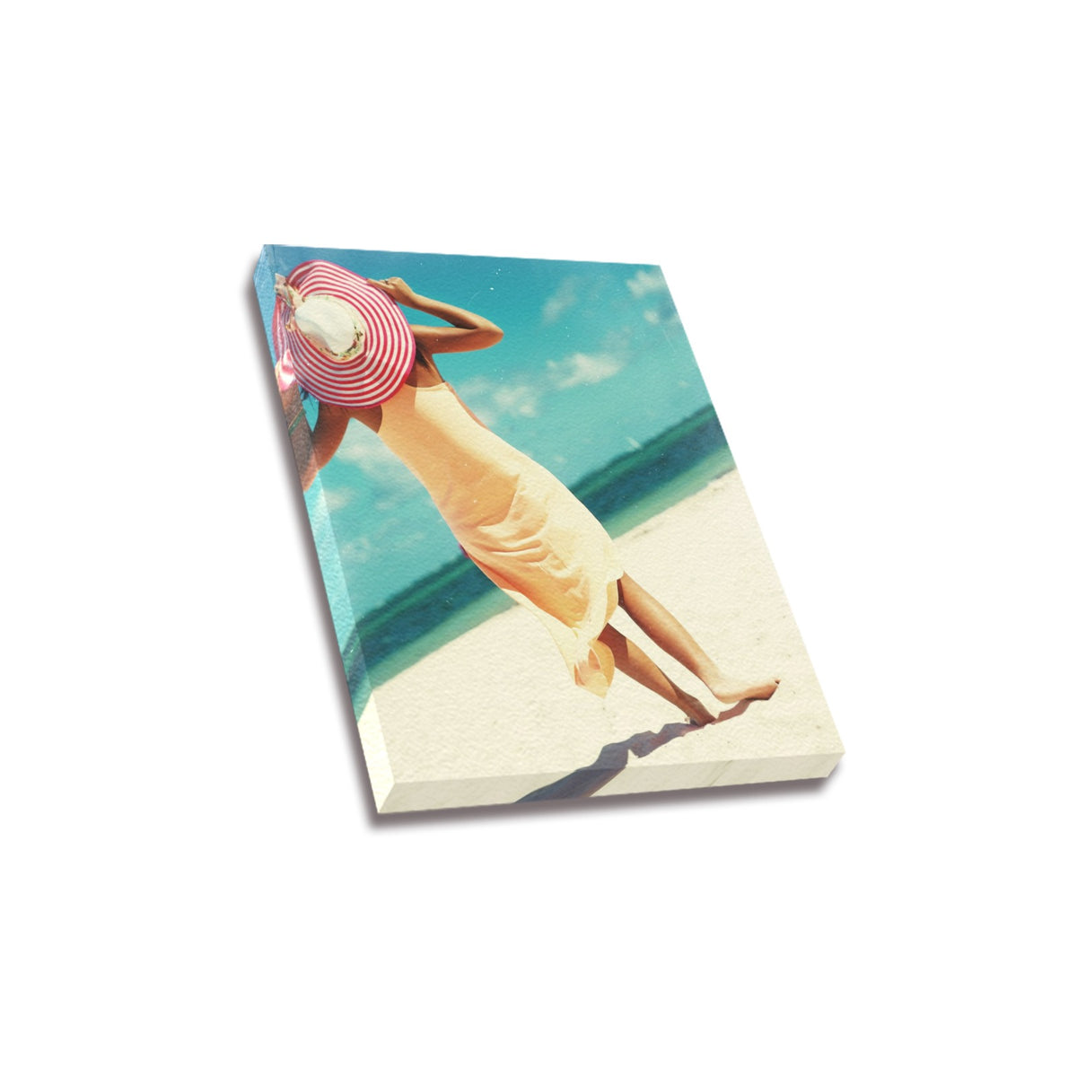 Custom Framed Canvas Print — 12 × 16 in — supplier reference image