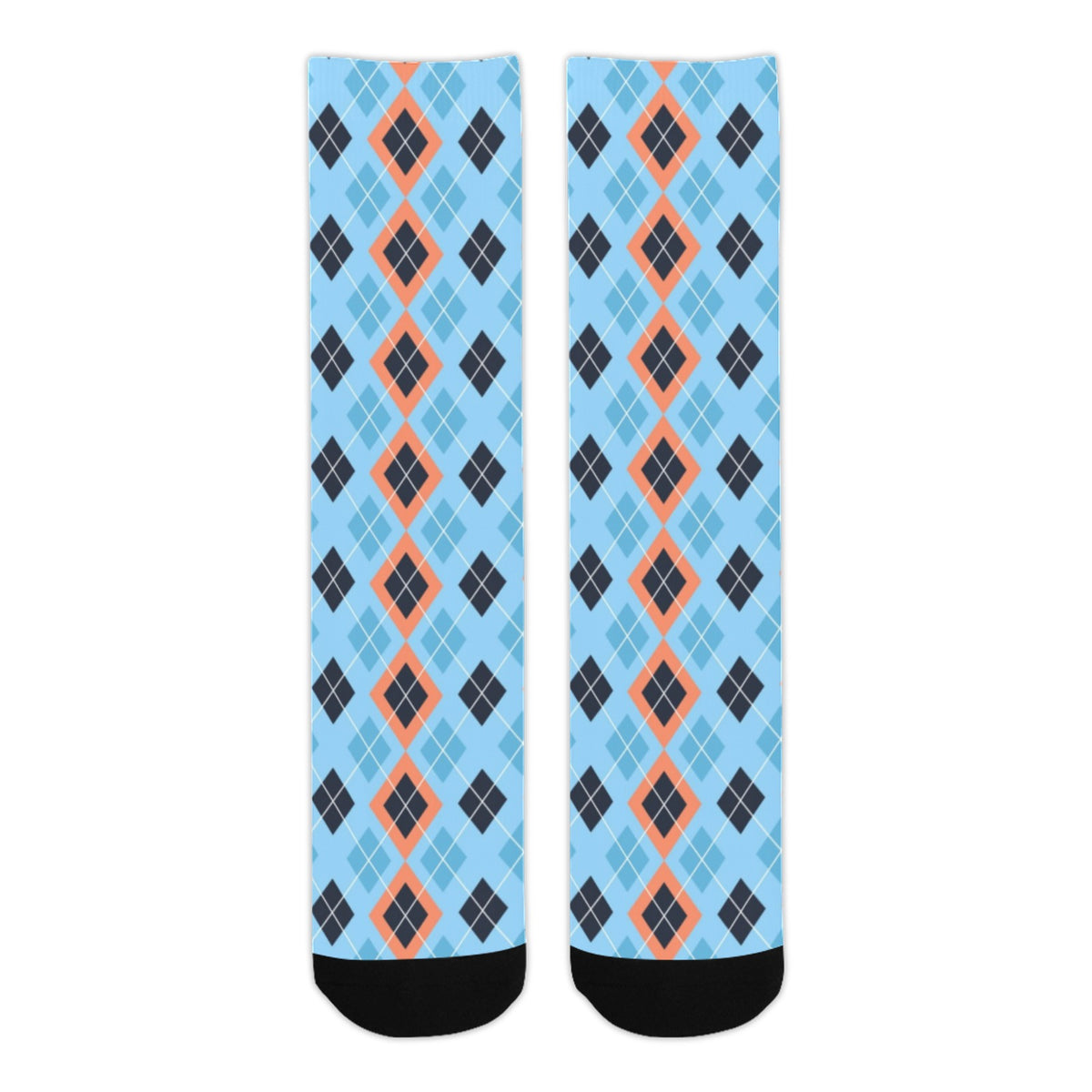 Custom Men's Polyester Socks — supplier reference image