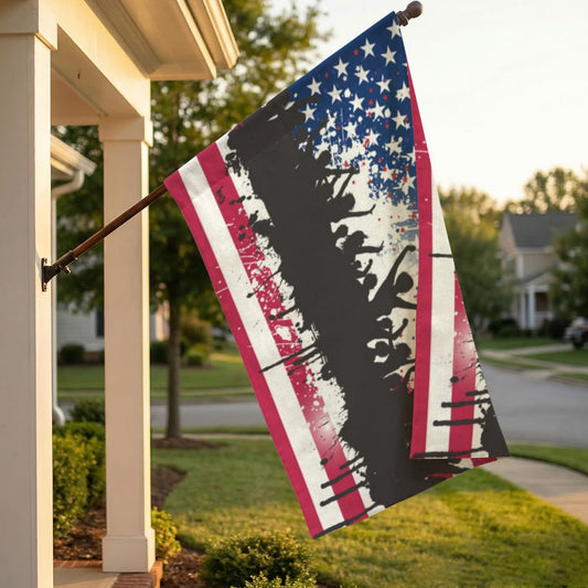 Custom House Flag — 36 × 60 in (Two Faces) — supplier reference image