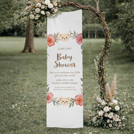 Custom Peachskin Tapestry — 15 × 50 in (Sewn Edges) — supplier reference image