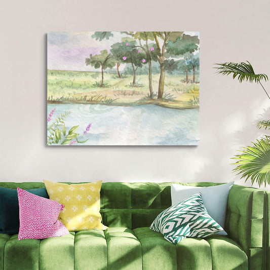 Custom Framed Canvas Print — 32 × 24 in — supplier reference image