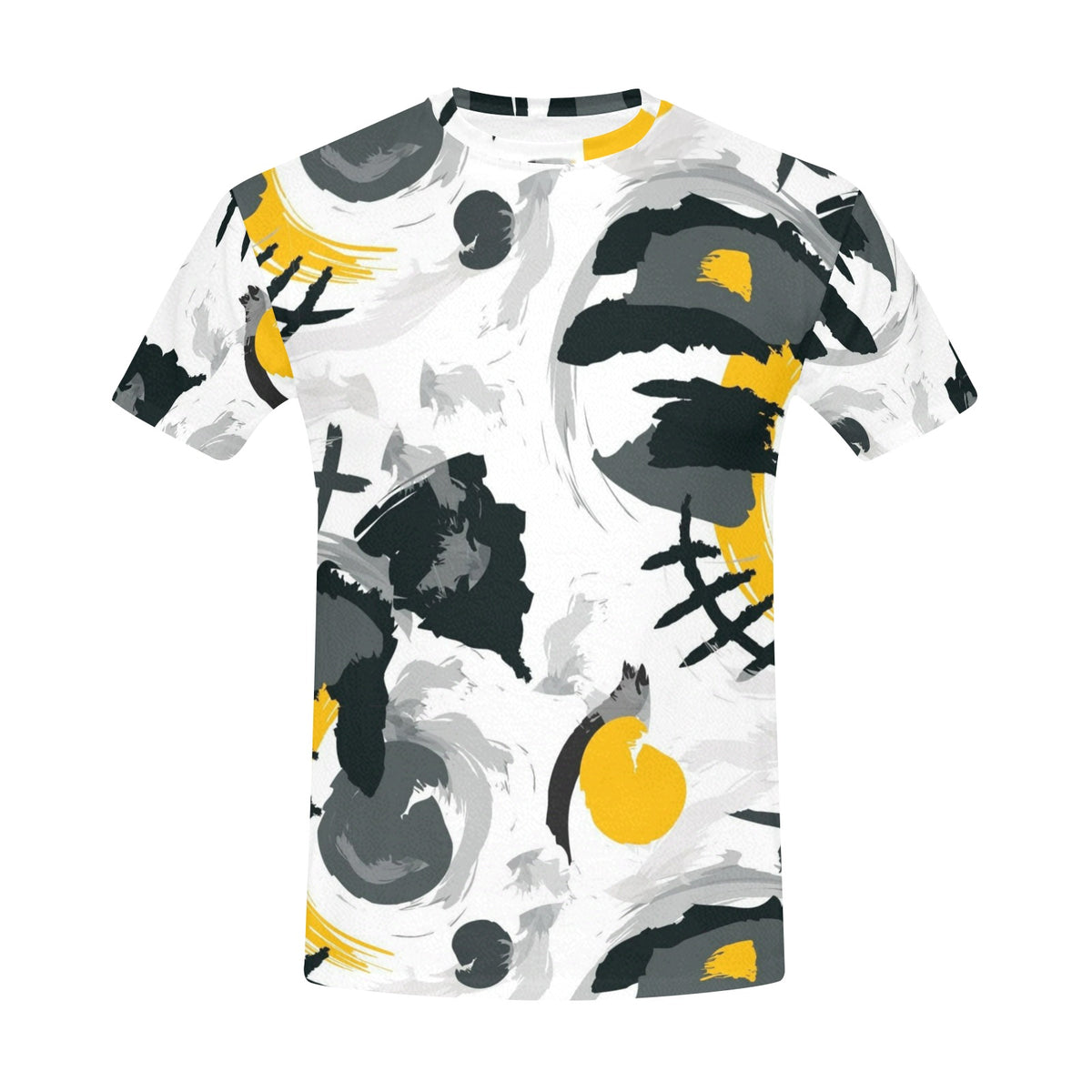 Custom Men's Polyester T-Shirt — All-Over Print — supplier reference image