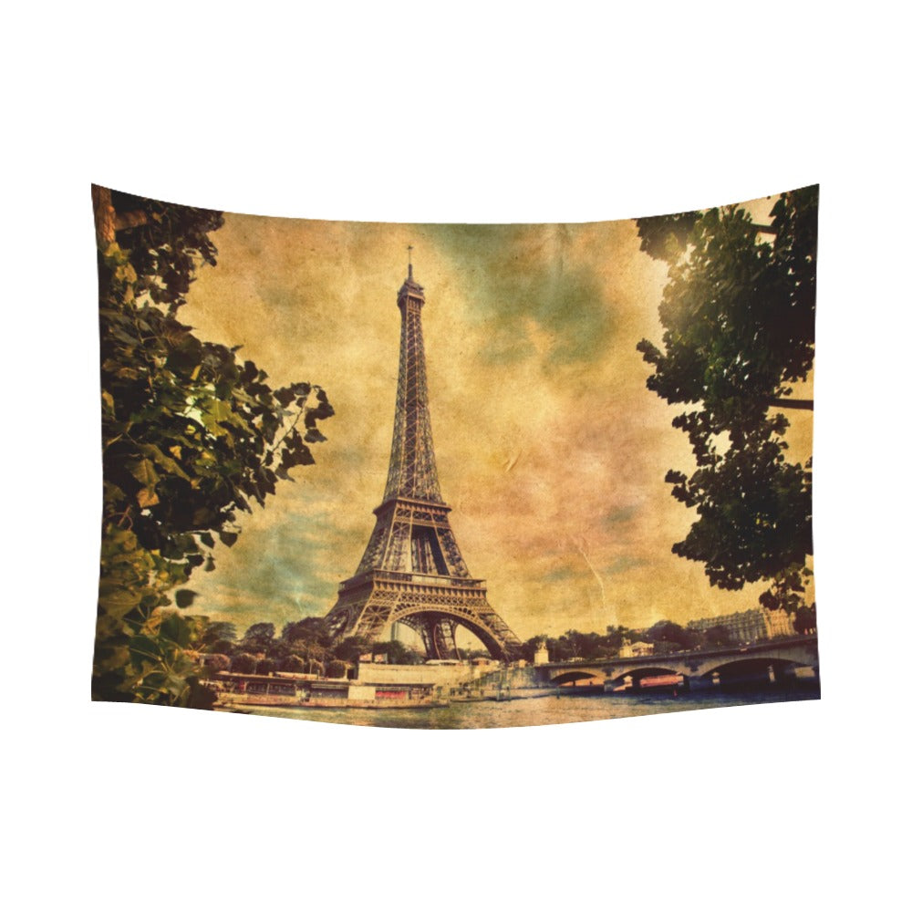 Custom Peachskin Tapestry — 80 × 60 in (Cut Edges) — supplier reference image