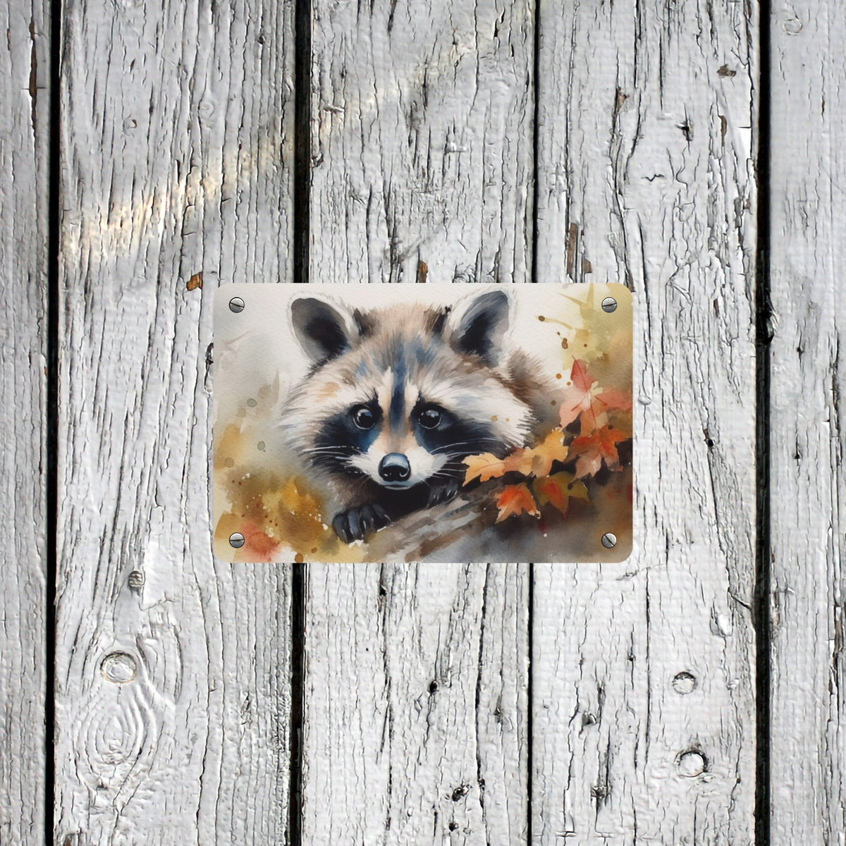 Custom Tin Sign — 12 × 8 in — supplier reference image