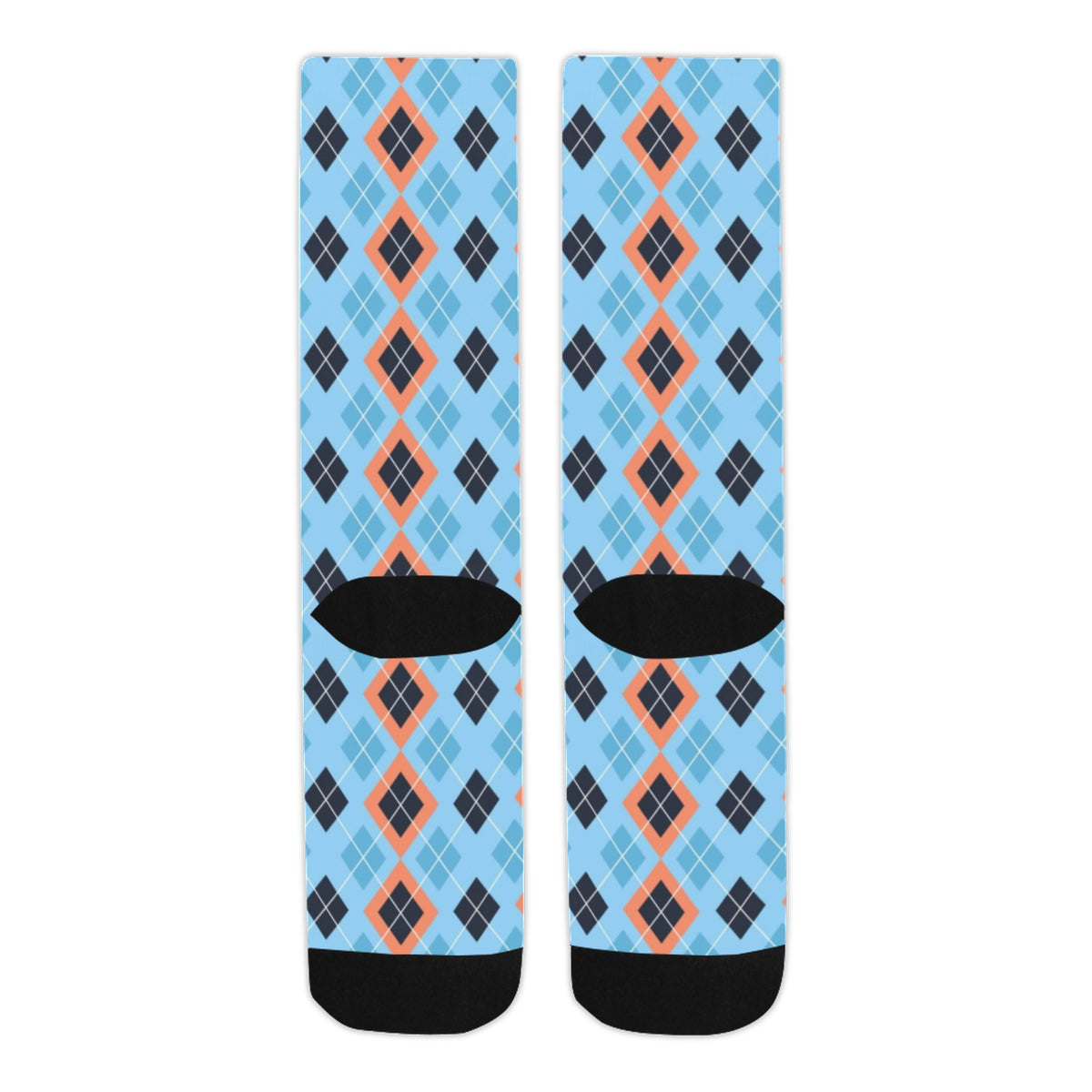 Custom Men's Polyester Socks — supplier reference image