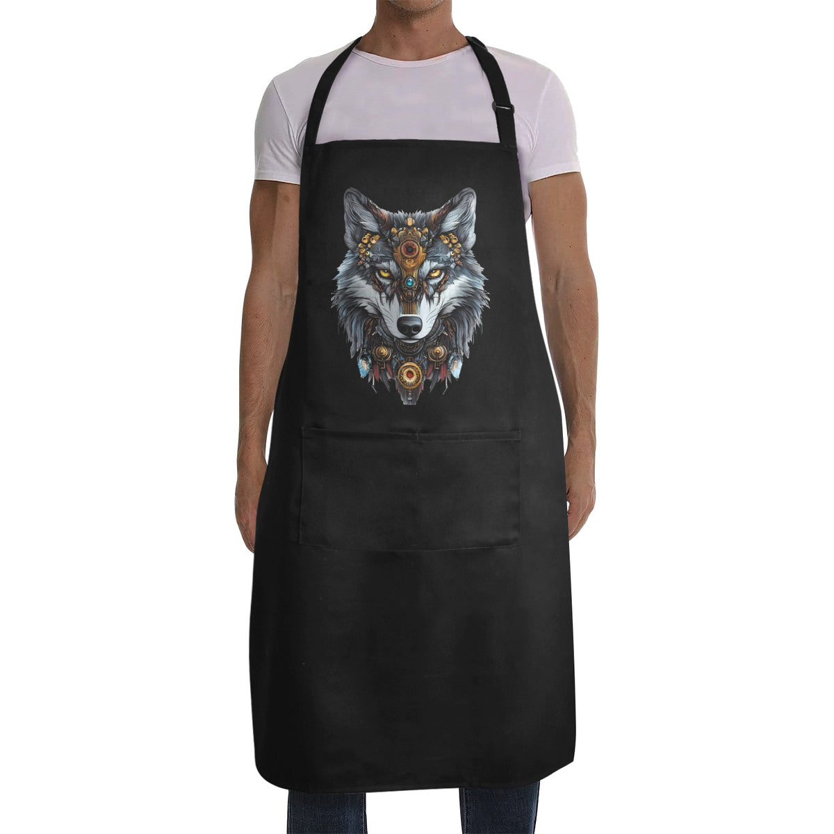 Custom Men's Pocket Apron — supplier reference image