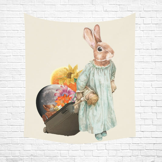 Custom Peachskin Tapestry — 51 × 60 in (Sewn Edges) — supplier reference image