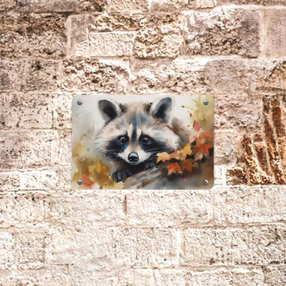 Custom Tin Sign — 12 × 8 in — supplier reference image